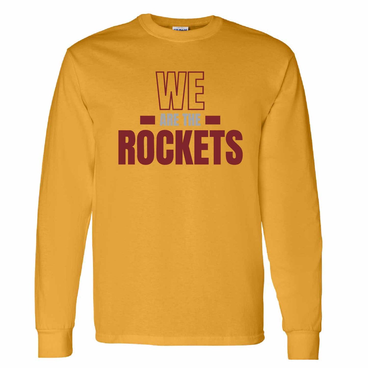 Accel We Are The Rockets Long Sleeve T-Shirt - Gold