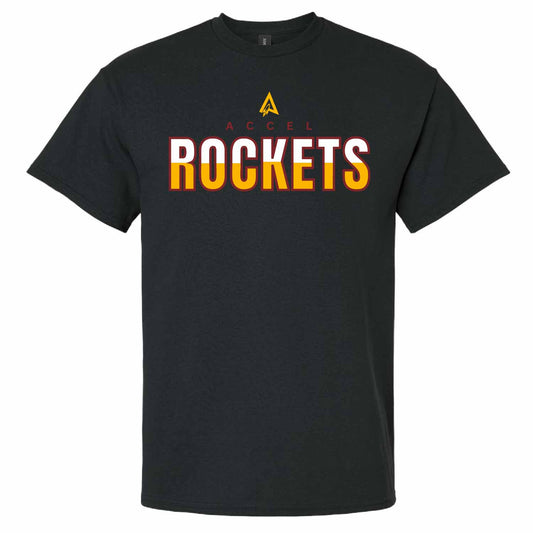 Accel Rockets Short Sleeve T-Shirt - Black