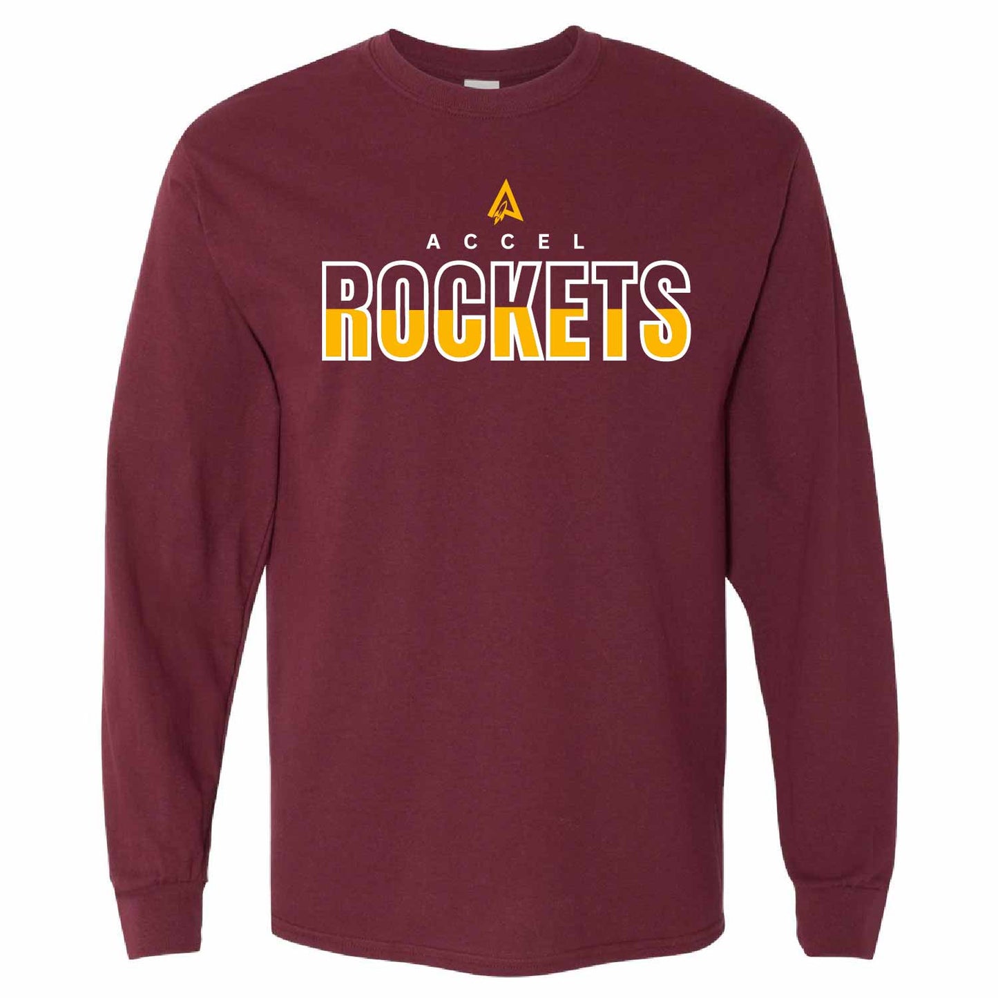 Accel Rockets Long Sleeve T-Shirt #2 - Maroon