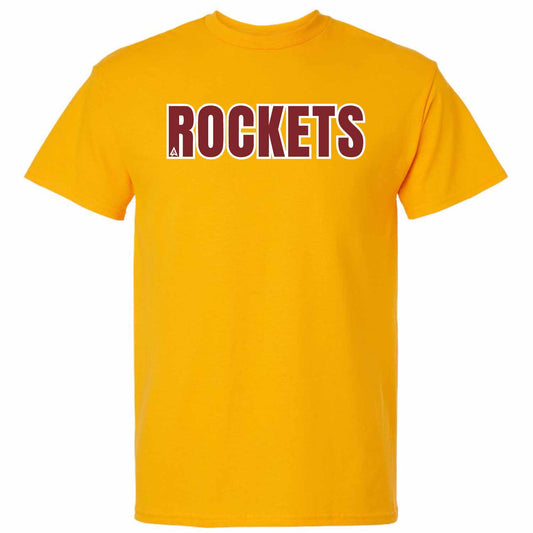 Accel Rockets Short Sleeve T-Shirt - Gold